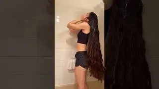 My wash routine for over 3 feet of hair ✨