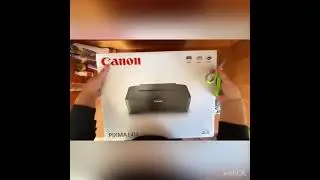 Распаковка МФУ CANON E414 из Rozetka