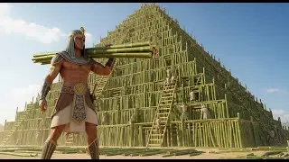 Ancient Egypt Built a Pyramid Entirely from Bamboo?! | Realistic Epic Scene