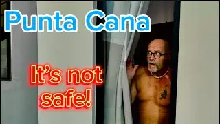 A scary night in Punta Cana. Come with us on a crazy date night.