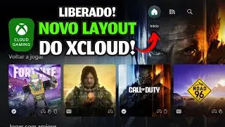 CHEGOU!! Testei o NOVO LAYOUT do XCLOUD&hellip; Ficou MUITO Melhor?