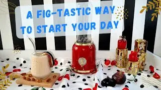 Fig Smoothie, A Natural Source of Fiber, Vitamins, and Minerals