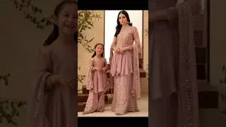 Beautiful mother daughter dresses 😍❤️ #shorts #stitching #fashion    Like subscribe and share 🥰❤️