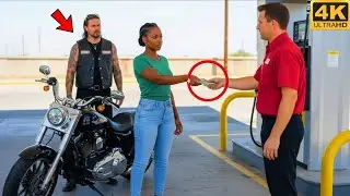 Black Woman Pays for a Hells Angel&rsquo;s Gas, The Next Day, Dozens of Bikers Show Up at Her Door