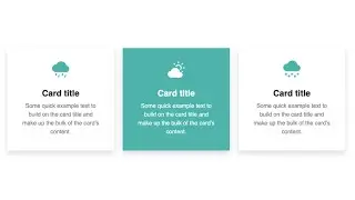 Bootstrap 5 Card with Icon and Hover Effect