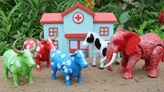 WADIDAU 💓🤩‼️ AMAZING WALKING MINI COW AND ELEPHANT 🐄🐘🐪‼️LOVELY COW‼️POTONG SAPI‼️VIRAL VIDEO‼️ SAPI 