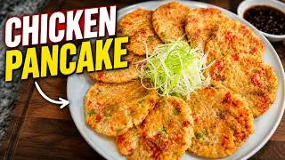 Chicken Pancakes?! This Korean Recipe Will Totally Surprise You! 😲🍗