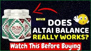 Altai Balance Reviews😲BEWARE❌Other Altai Balance Blood Sugar Support Reviews Are HIDING This Truth!