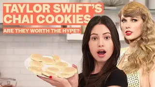Taste Testing Taylor Swift’s Chai Spice Sugar Cookies | Celeb Bites