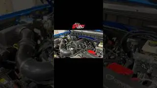 Idle/Walk-around 7.3 Swapped Bronco  #ford #5startuning #viralshorts #engineswap #godzilla #fyp