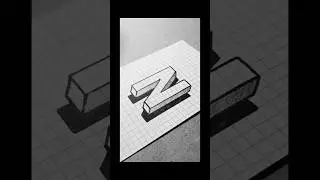 drawing easy letter N#design#special#attractive#interesting#shorts#