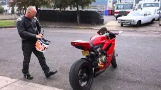 Akrapovic Full System - Ducati Panigale 1199 Startup