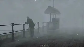 can i still be saved? - ambient and relaxing silent hill fogcore music | w/ winter storm sounds
