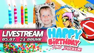 🔴Happy Birthday, Marcello! | Live Party mit Windjammers-2-Neon-Frisbee-Action!! 🔴