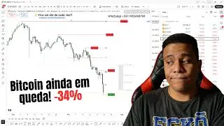 LIVE URGENTE!? Bitcoin AINDA em QUEDA! An&aacute;lise BTC, Ethereum (ETH), Solana (SOL), XRP Rip