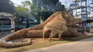 Chapatali No1.Bella dragon 🐉🐲 ........ ১ নং চপাতলিভেলা ঘৰ ৰূপত ড্ৰেগন বা দাইনাছৰ।