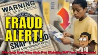 Biden Judge Blocks Trump Admin From Withholding SNAP Funds From Minnesota!