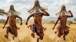 Afro House Tribal Dances | AI Short Film
