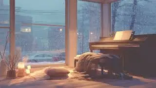 Tišina Zimskog Prozora ❄️🪟 Zvukovi Snijega za Dubok San / Spavanje 😴✨