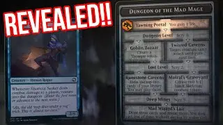 D&D Magic The Gathering Mechanic Unveiled! | Venture Into The Dungeon | Realm Of The Forgotten MTG