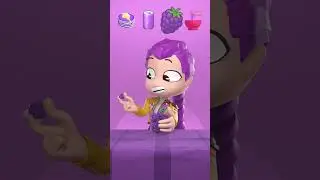 Rumi Purple Food Mukbang (Kpop Demon Hunters)