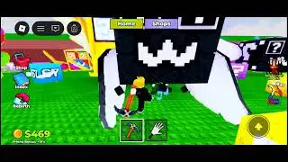 MY 1 ST VIDEO IN ROBLOX BREAK A LUCKY BLOCK PART 1