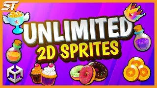 Unlimited 2D Sprites for UNITY! (FREE Icon Downloader)