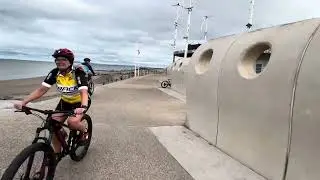 Cleveleys to Rossall Point Observation Tower-Fleetwood walk