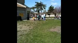 Special Ed kids dancing.