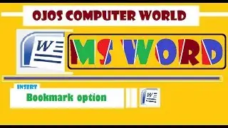 bookmark in insert tab