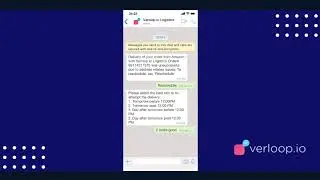 Conversational AI in Logistics and Supply Chain | Reschedule Delivery