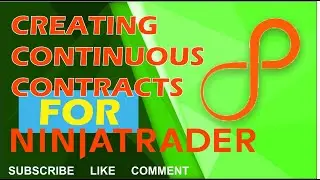 Создайте непрерывный контракт для NinjaTrader