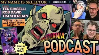 Ted Biaselli, Rob David & Tim Sheridan discuss MASTERS OF THE UNIVERSE REVOLUTION Prequel Comics