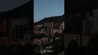 Atardecer Medell&iacute;n #drone #paisaje #colombia #eternaprimavera #videoaereo