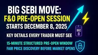 SEBI implements 9:00&ndash;9:15 am pre-open in F&O: How will your trading change now? Find out the full...