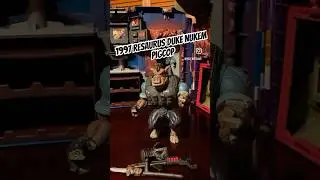 1997 Pigcop from ReSaurus&rsquo; Duke Nukem toyline. #dukenukem #1997