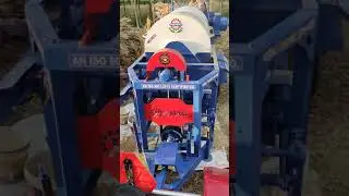 Pammi haramba thresher machine with mahindra 585 di