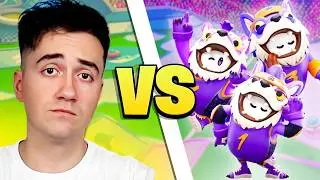 KERORO CONTRA 3 EN FALL GUYS CROWN JAM DE FORTNITE 🏀