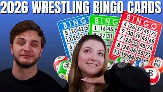 Our 2026 Wrestling Bingo Cards