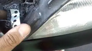 Vectra reforço para prender o parachoque