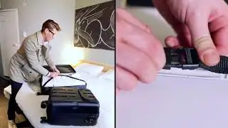 HAUPTSTADTKOFFER Black Friday - Havel - Handgep&auml;ck mit Laptop-Fach Hartschalen-Koffer Kabinen