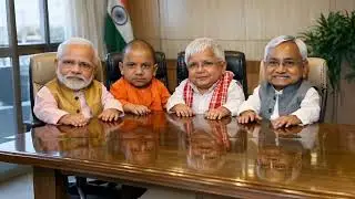 New Year 2026 Special Comedy | Modi Ji, Yogi Adityanath, Lalu Ji & Nitish Kumar Funny Video
