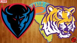 DePaul vs LSU Emerald Coast Classic College Basketball Live Game Cast & Chat