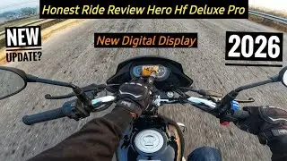 Honest Ride Review Of Hero Hf Deluxe Pro 2026 New Model| New Update| Milega| Features