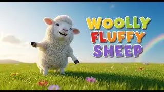 Woolly Fluffy Sheep 🐑 | Fun Kids Song & Nursery Rhyme | Farm Animal Song for Children
