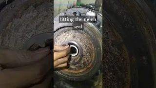 Housing Mech Seal over size #lathe #construction #ai #machine #satisfying #cnc #engineering #tech