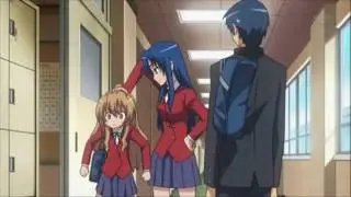 Toradora- smacks, punches, kicks, headbutts etc.etc.