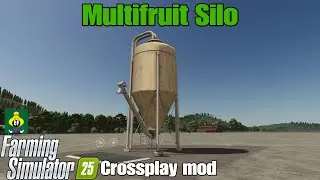 Multifruit Silo / кроссплатформенный мод FS25