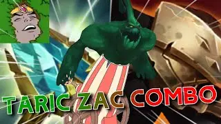 Challenger Taric Jungle - Zac Slingshot Stun