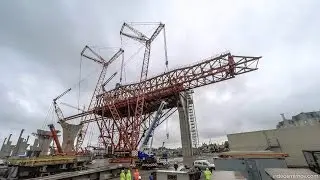 Строительство Центрального участка ЗСД. Construction of the central section of the WHSD. Saint-P